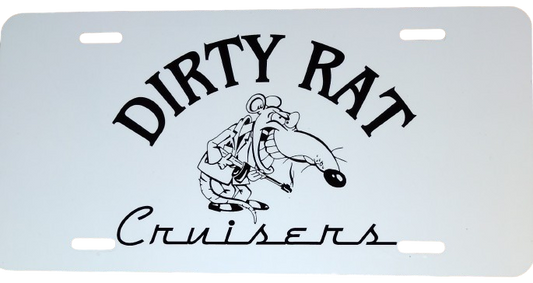 Custom Printed Vanity Plates